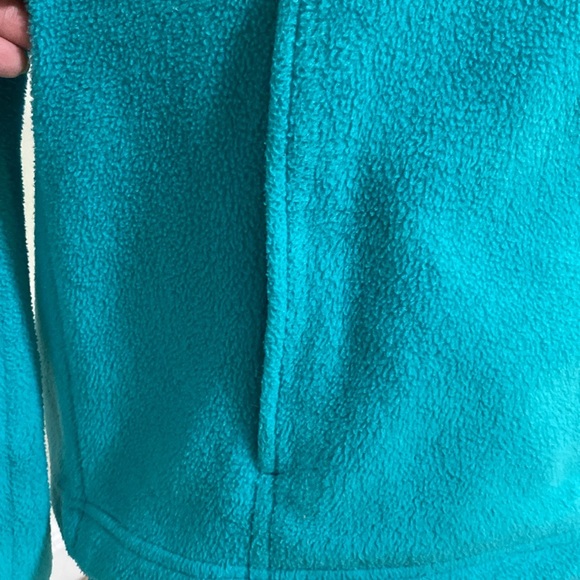 Columbia Benton Springs Fleece Green Jacket in Very Good Condition - Picture 4 of 9